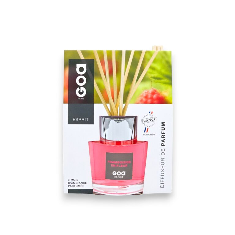 aróma difuzér GOA – FRAMBOISIER EN FLEUR – svieža ovocno kvetinová vôňa do bytu