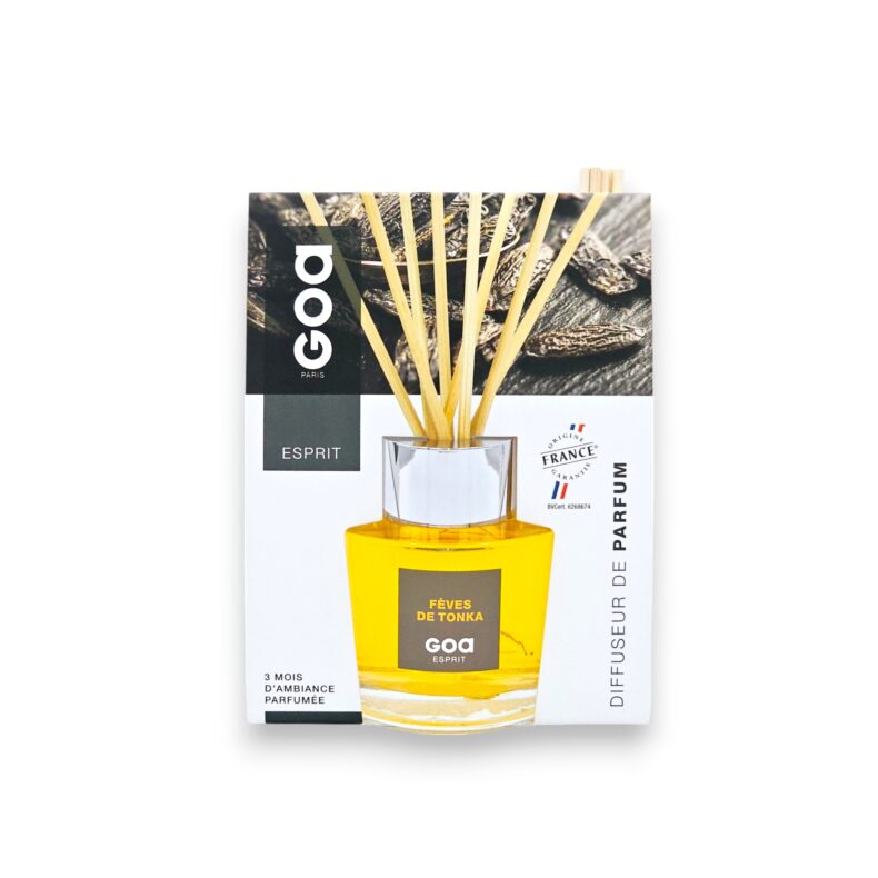 aróma difuzér GOA – FÉVES DE TONKA – sladká hrejivá vôňa tonky do bytu