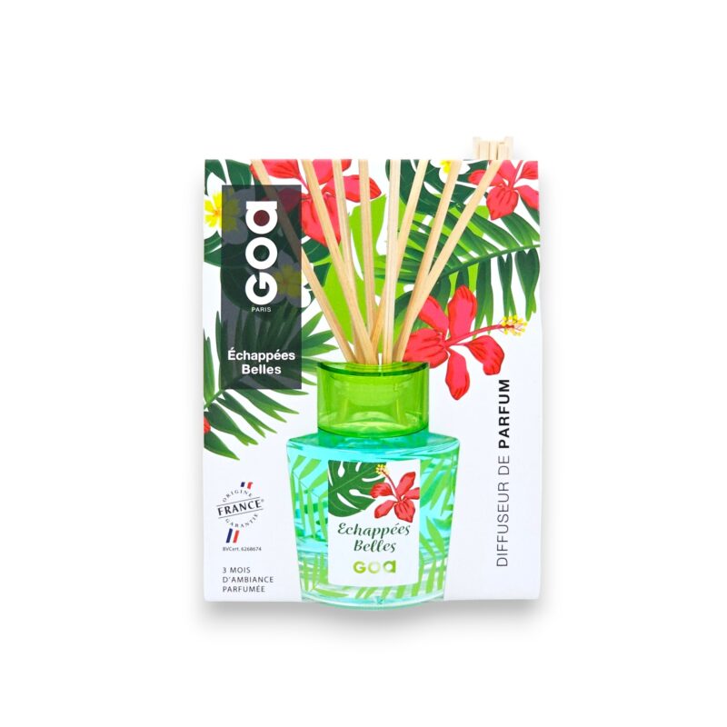 aróma difuzér GOA – ÉCHAPPÉES BELLES – exotická svieža vôňa do bytu