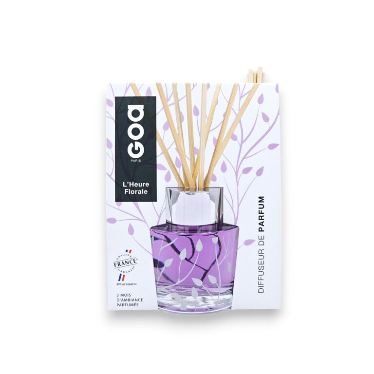 aróma difuzér GOA – L’HEURE FLORALE – jemná kvetinová vôňa do bytu
