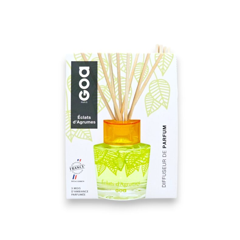 aróma difuzér GOA – ÉCLAT D’AGRUMES – svieža citrusová vôňa do bytu