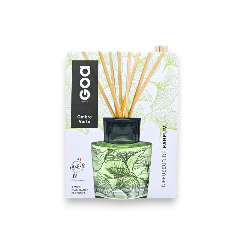 aróma difuzér GOA – OMBRE VERTE – svieža zelená vôňa do bytu